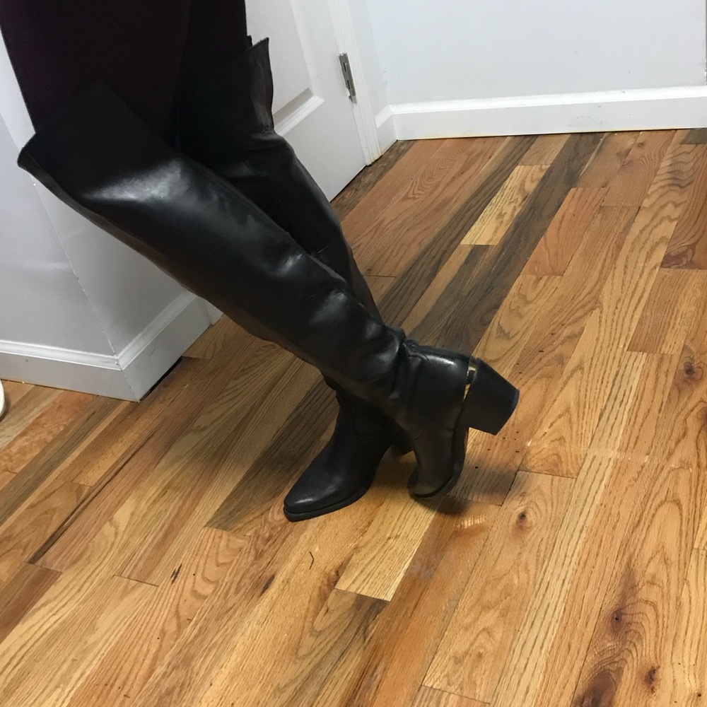 Steven by Steve Madden Thigh high Leather Boots